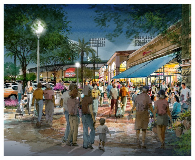 Early Wrigleyville West concept artwork