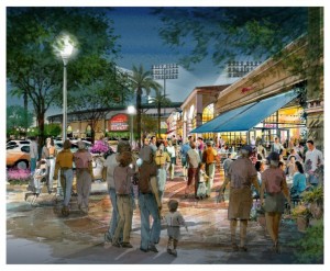 Early Wrigleyville West concept artwork
