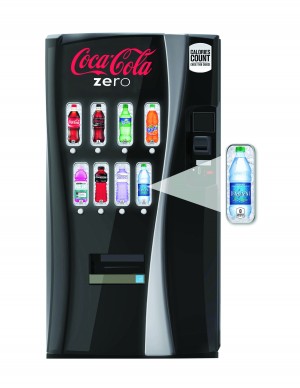 Vending machine calorie count