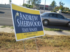 Campaign signs