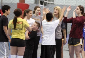 Volleyball Clinic for Special Olympics Arizona athletes