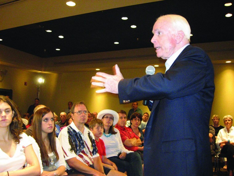 Sen. John McCain in Ahwatukee