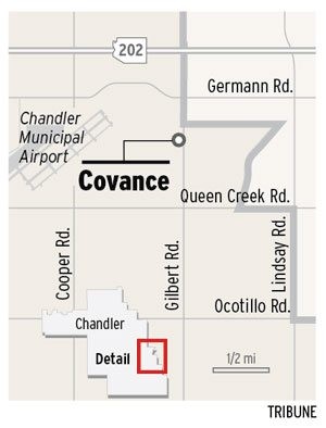Security tight as Covance showcases testing lab 