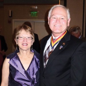 Barbara Hatch with Rick Romley