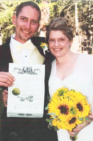 Kara Salotti and Joshua Neuman