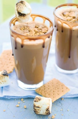 S'mores milkshakes