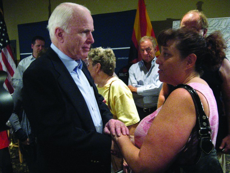 Sen. John McCain in Ahwatukee