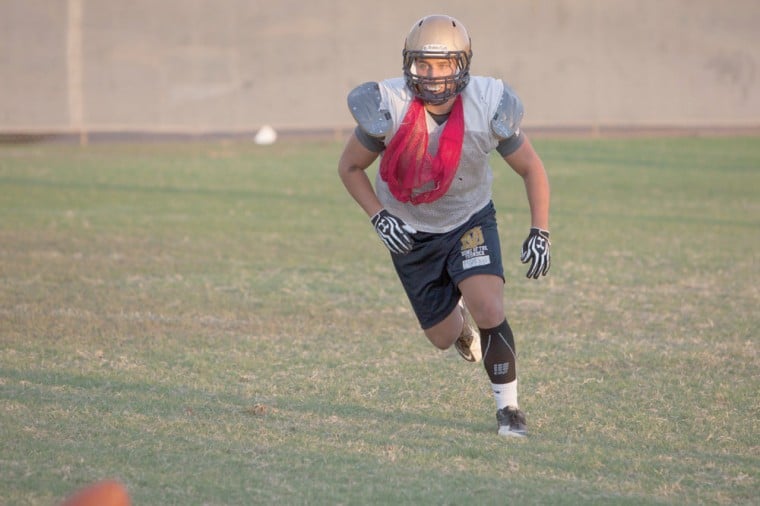 Zach Gonzalez steps up in DV Football