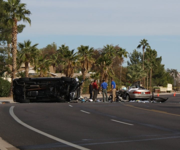 Traffic collision