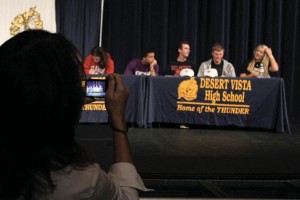 Desert Vista signing