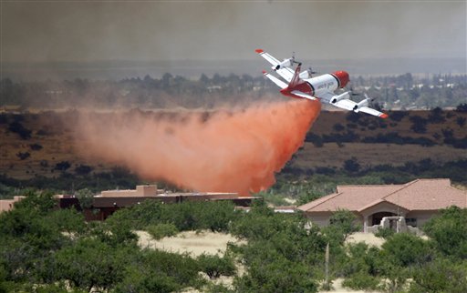 fire sparked on Fort Huachuca in Sierra Vista Ariz on Friday June 17 