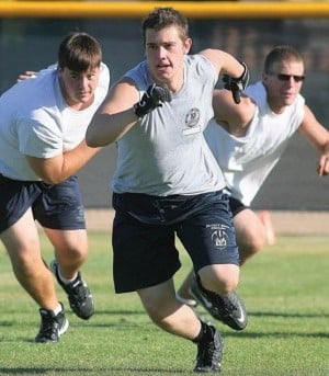 Desert Vista football workout