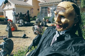 Scary front yard