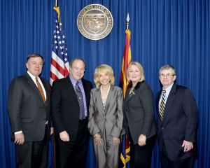 Jan Brewer and university presidents