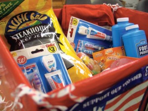 ARC care packages for troops