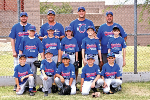 Pony League Mustang Division Cubs end season undefeated