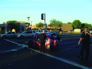 Collision at Ray Road