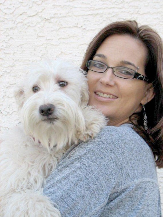 Christine Fischer and Riley