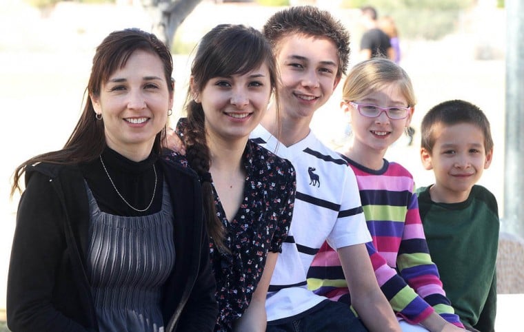 Cassandra Bahr and family