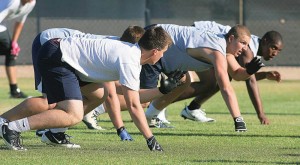Desert Vista football workout