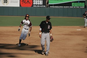 Rounding third and heading home