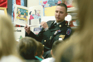 Hometown heroes share passion for reading books 