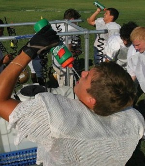 Staying hydrated