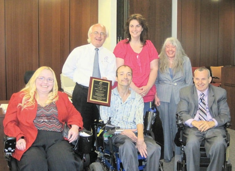John Britton receives Spirit of ABIL Award