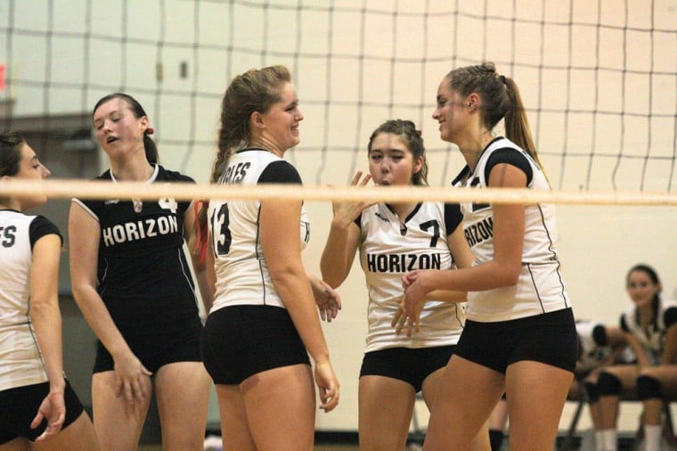 Horizon volleyball