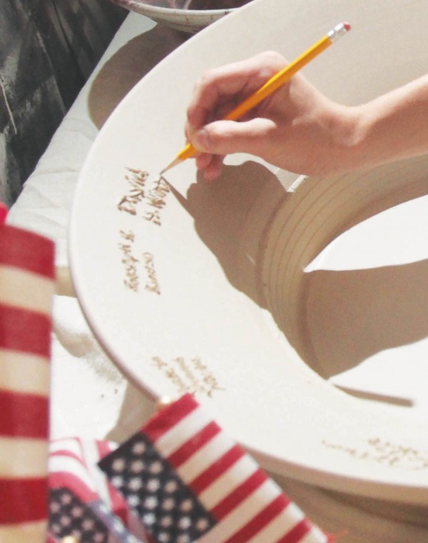 Bowls commemorate 9/11