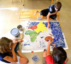 Keystone Montessori embracing peace on campus