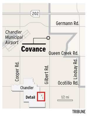 Security tight as Covance showcases testing lab 
