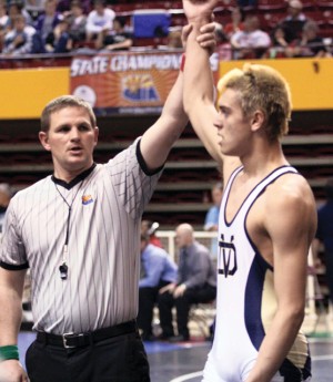 DV soph Mathers wins 112-pound state mat title 
