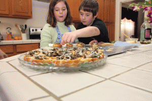 Enough baking – now on to the appetizers 