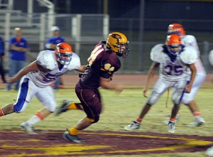 GameNight: Pride roll in playoff opener to 49-14 win 