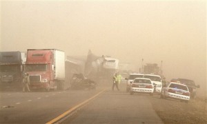 Arizona Dust Storm Crash