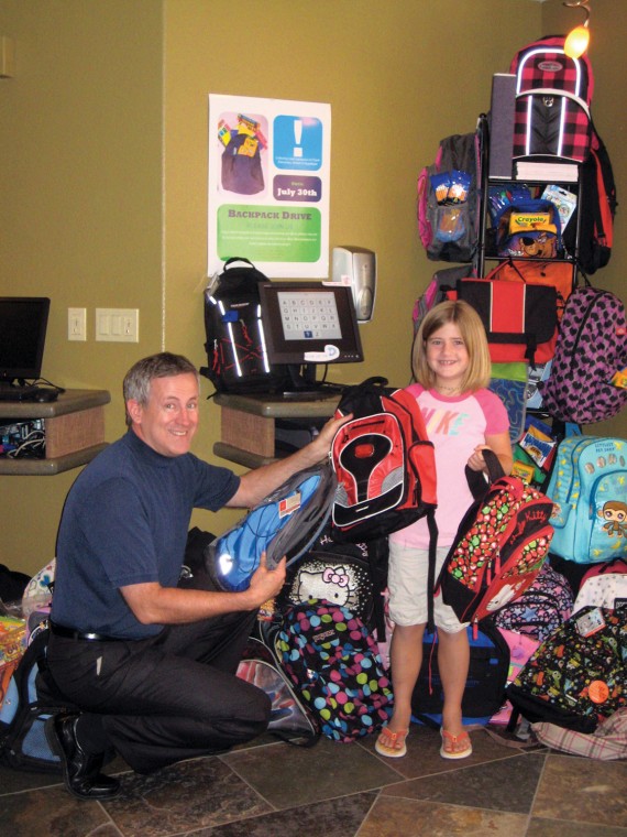 Dr. Pearson backpack drive