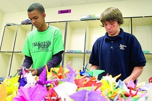 Paper cranes