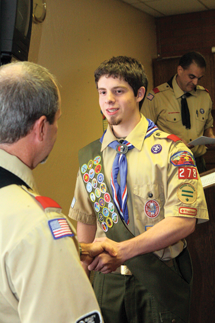 Local Troop 278 home to a number of exclusive Eagle Scouts 