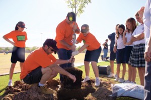 St. John Bosco Interparish School receives 73 new trees 
