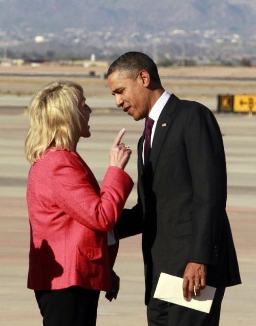 Barack Obama, Jan Brewer