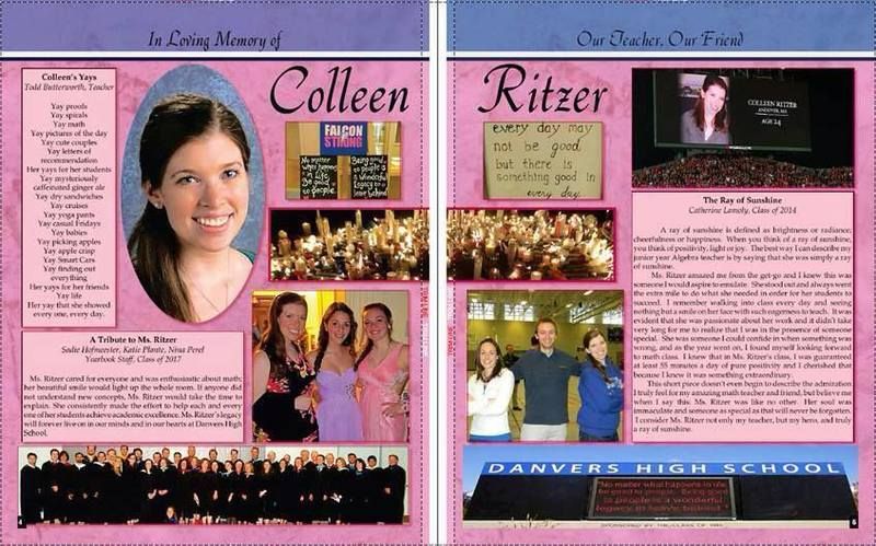 First Recipients Of Colleen Ritzer Memorial Scholarships Announced ...