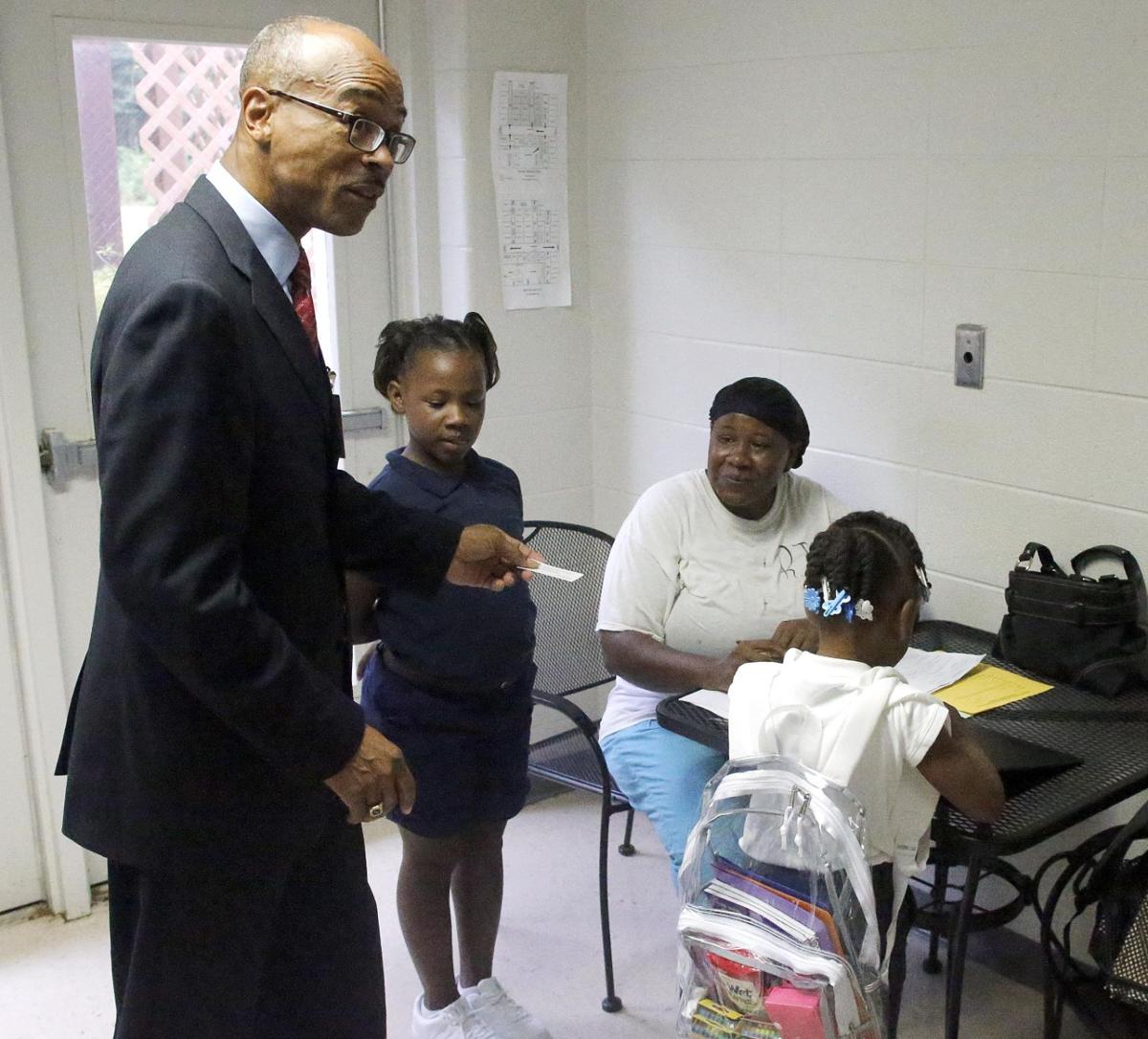 Anniston Superintendent Darren Douthitt