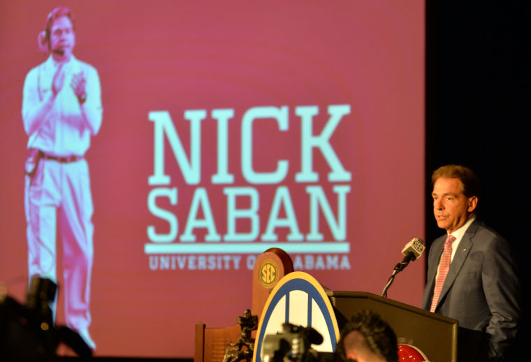 SEC Media Days-Alabama 15
