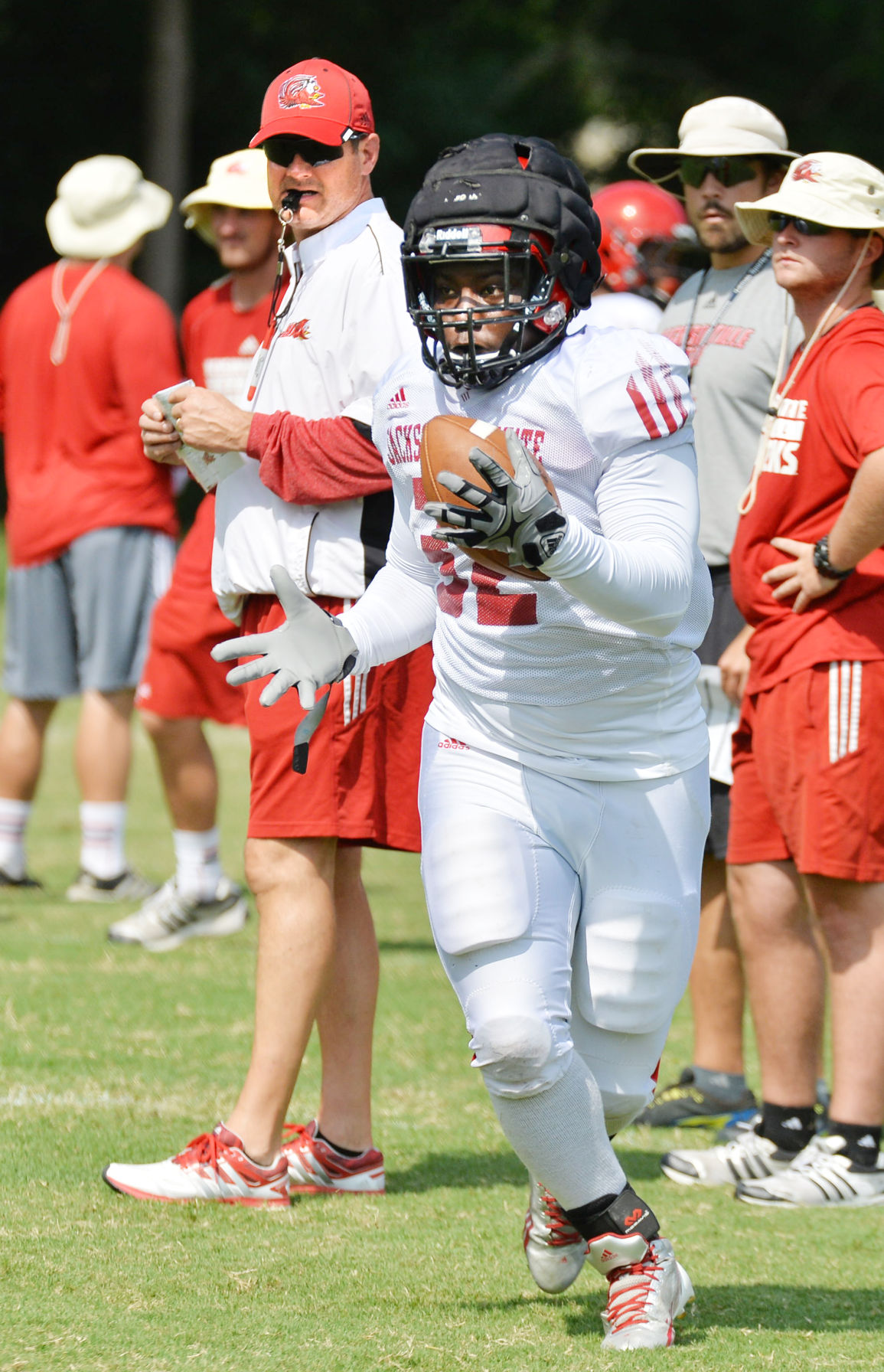 JSU football practice