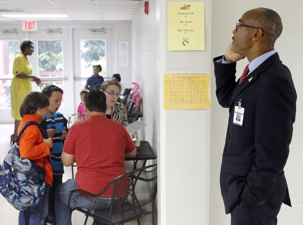 Anniston Superintendent Darren Douthitt