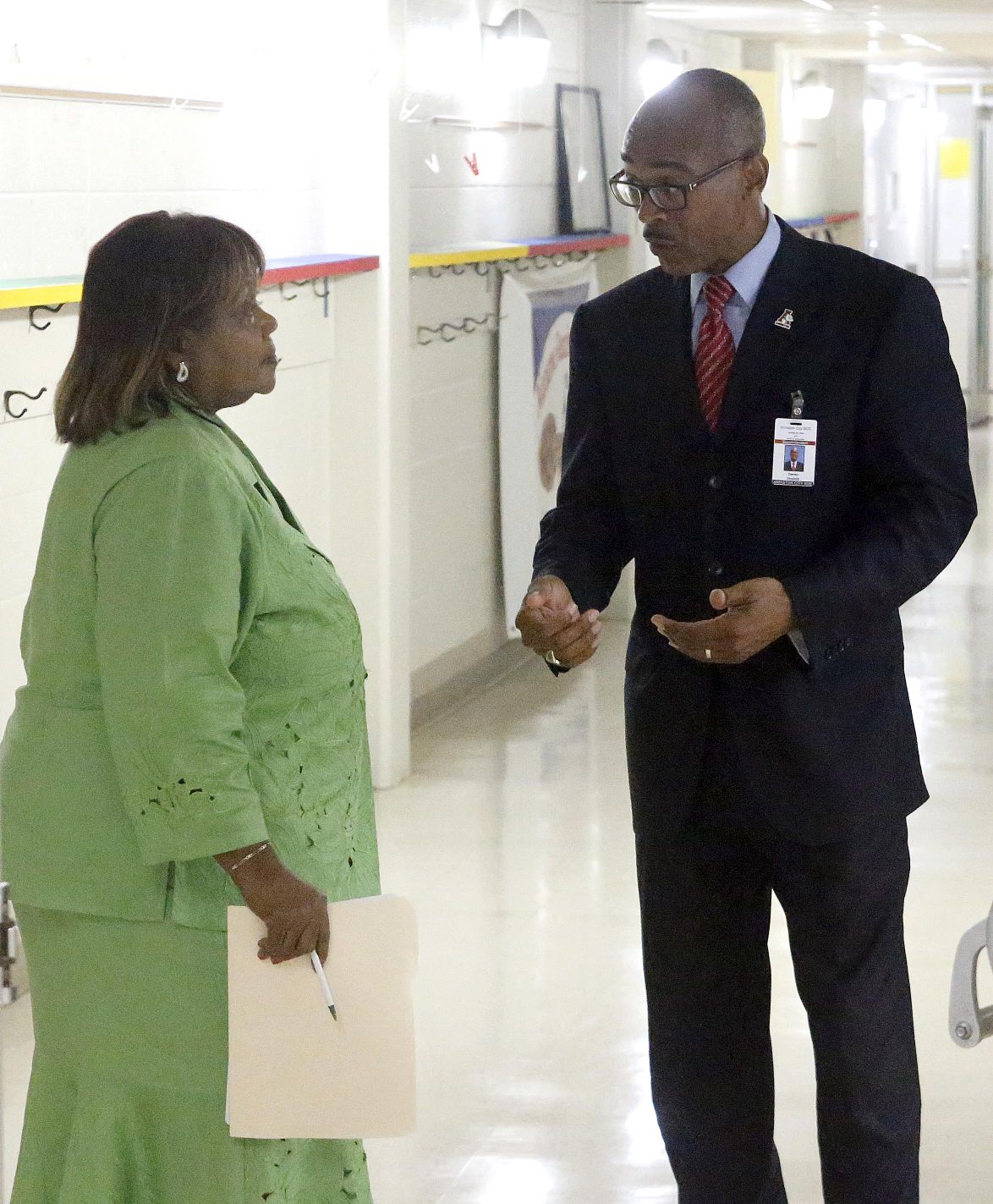 Anniston Superintendent Darren Douthitt