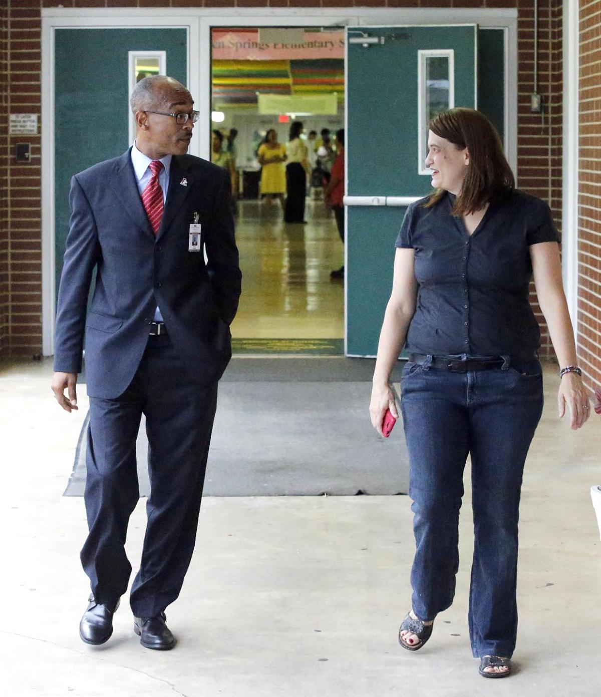 Anniston Superintendent Darren Douthitt