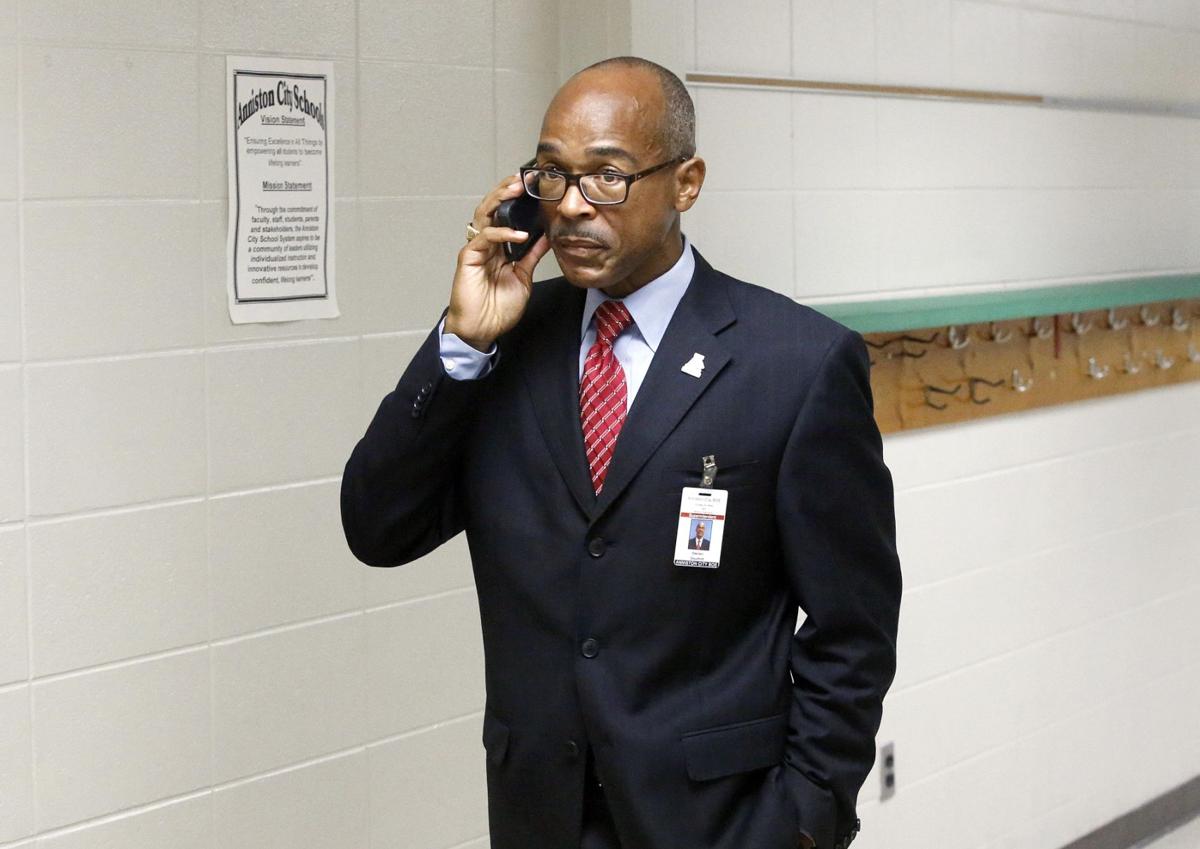 Anniston Superintendent Darren Douthitt