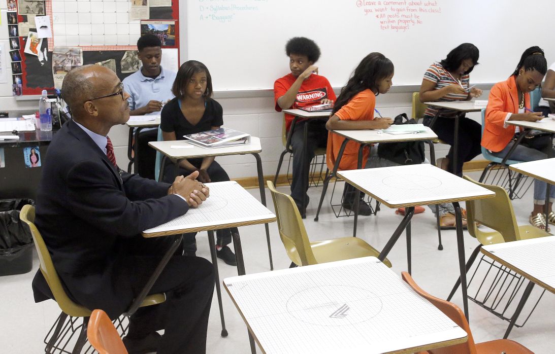 Anniston Superintendent Darren Douthitt